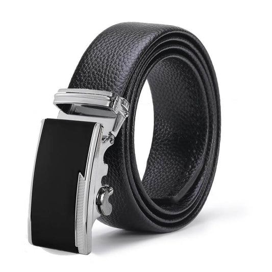 BeltBuy Automatic- Buckle Cowhide Leather Belt - Beltbuy Store