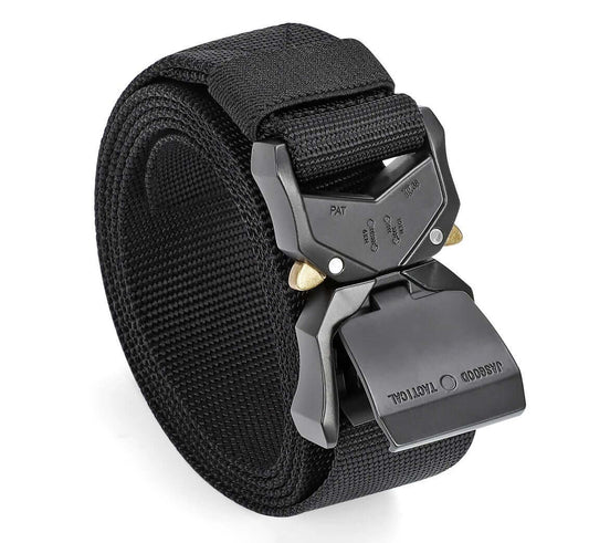 Men Nylon Belt Military Use Web Tactical Belt Heavy-Duty Quick-Release Metal Buckle - Beltbuy Store